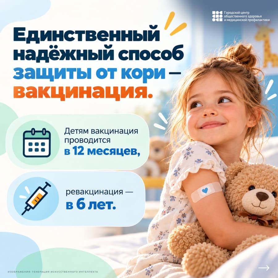 Вакцинация от кори