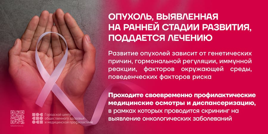 Опухоль, выявленная на ранней стадии развития, поддается лечению
